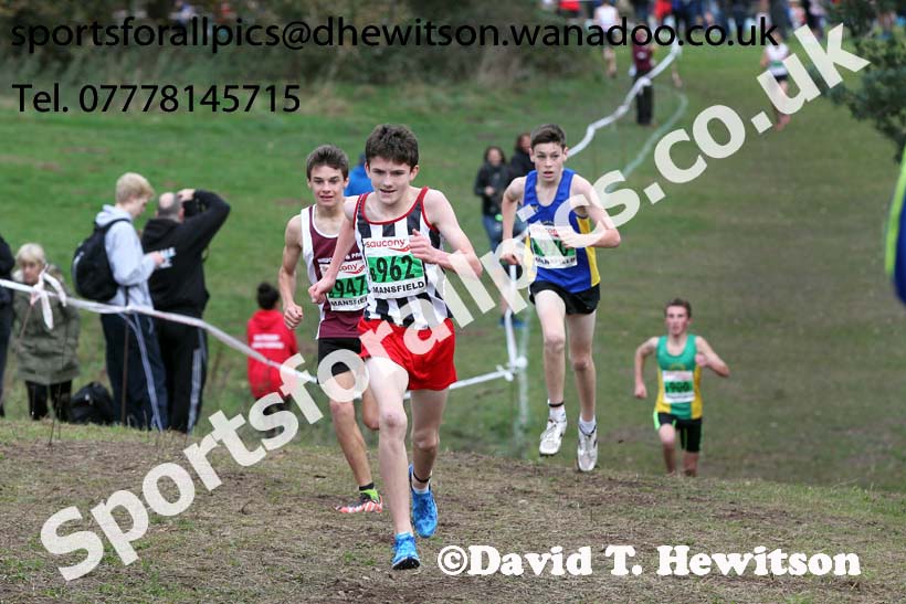 Boys under-15s National Cross Country Relays. Photo: David T. Hewitson/Sports for All Pics